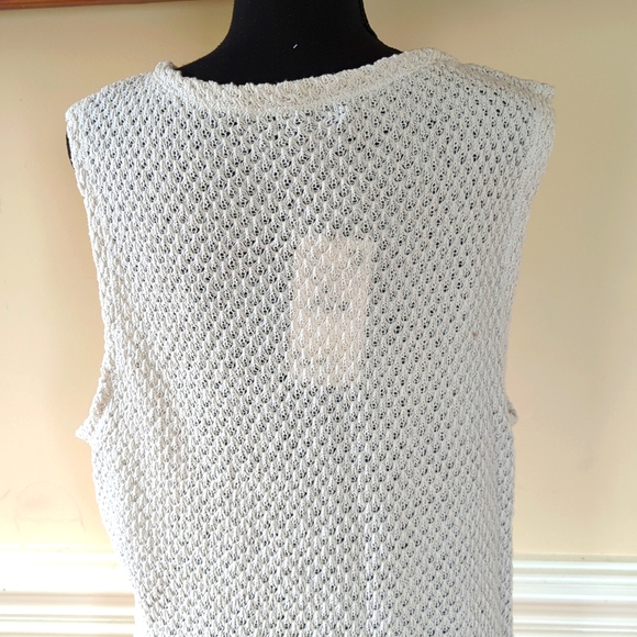 Zara Women knit cable short sleeve perfect to fall layer look Sz Medium - Picture 6 of 12